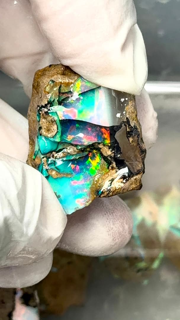 Ethiopian Wollo Black Opal 4